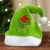 Plush Christmas Santa Hat for Holiday Party and Winter Festive Celebrations for Adults and Kids