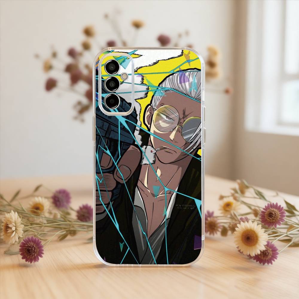 

Sakamoto Days Phone Case For SamsungA10,12,20,21S,30,31,40,50,51,52,70,71 Transparent Cover Samsung a12