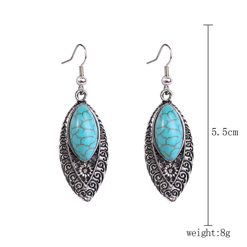 BLINGBAY 2023 Women's Earrings Retro Accessories Fashion Jewelry Accessories Ethnic Turquoise Earrings Bohemian Jewelry Gifts