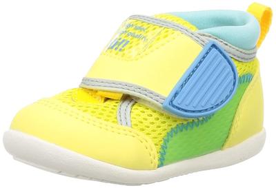 Shoes Sneakers Magic Baby MS B145 Yellow Cm 2E [Moonstar] 12~14.5cm 13.5