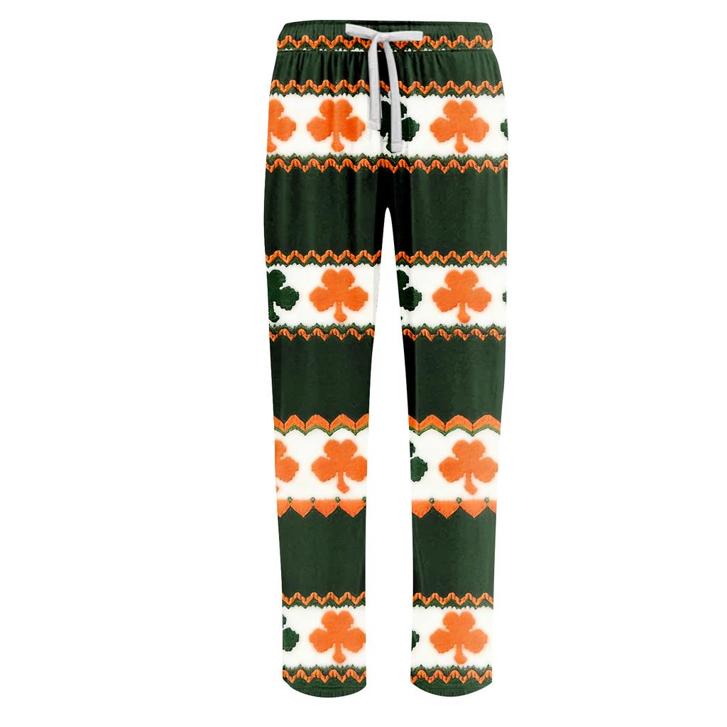 Men's St. Patrick's Day Print Home Sleep Pants