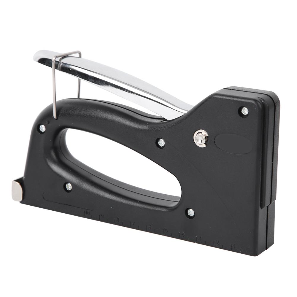 

Manual Staple Nail Gun ABS Plastic Shell for Wooden Picture Frame with Safety Lock