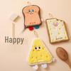 Cute Cartoon Hanging Hand Towel - Thickened Bathroom & Kitchen Washcloth