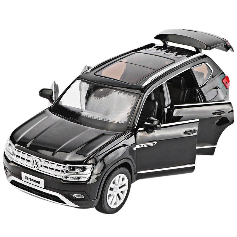 1:32 Teramont SUV Metall Die Cast Modellauto Auto Spielzeug Model Schwarz 1:32 Teramont SUV Metall Die Cast Modellauto Auto Spielzeug Model Schwarz