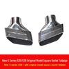 BMW 5 Series G30/G38 Carbon Fiber MP Style Tailpipe Cover (525i/530)
