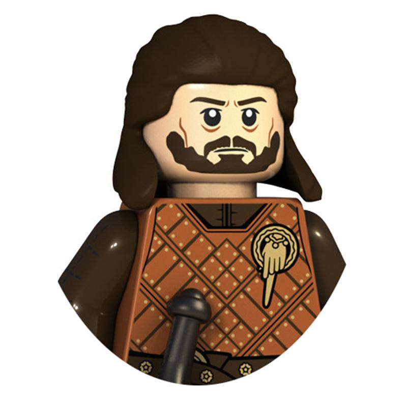 Hot Movies Building Blocks Accessories Power King Archer Games Model Assembly White Walkers Night's Watch Mini Figures