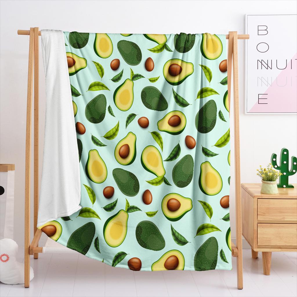 Blanket Flannel Blanket Animal Plant 3D Digital Printing Blanket Blanket