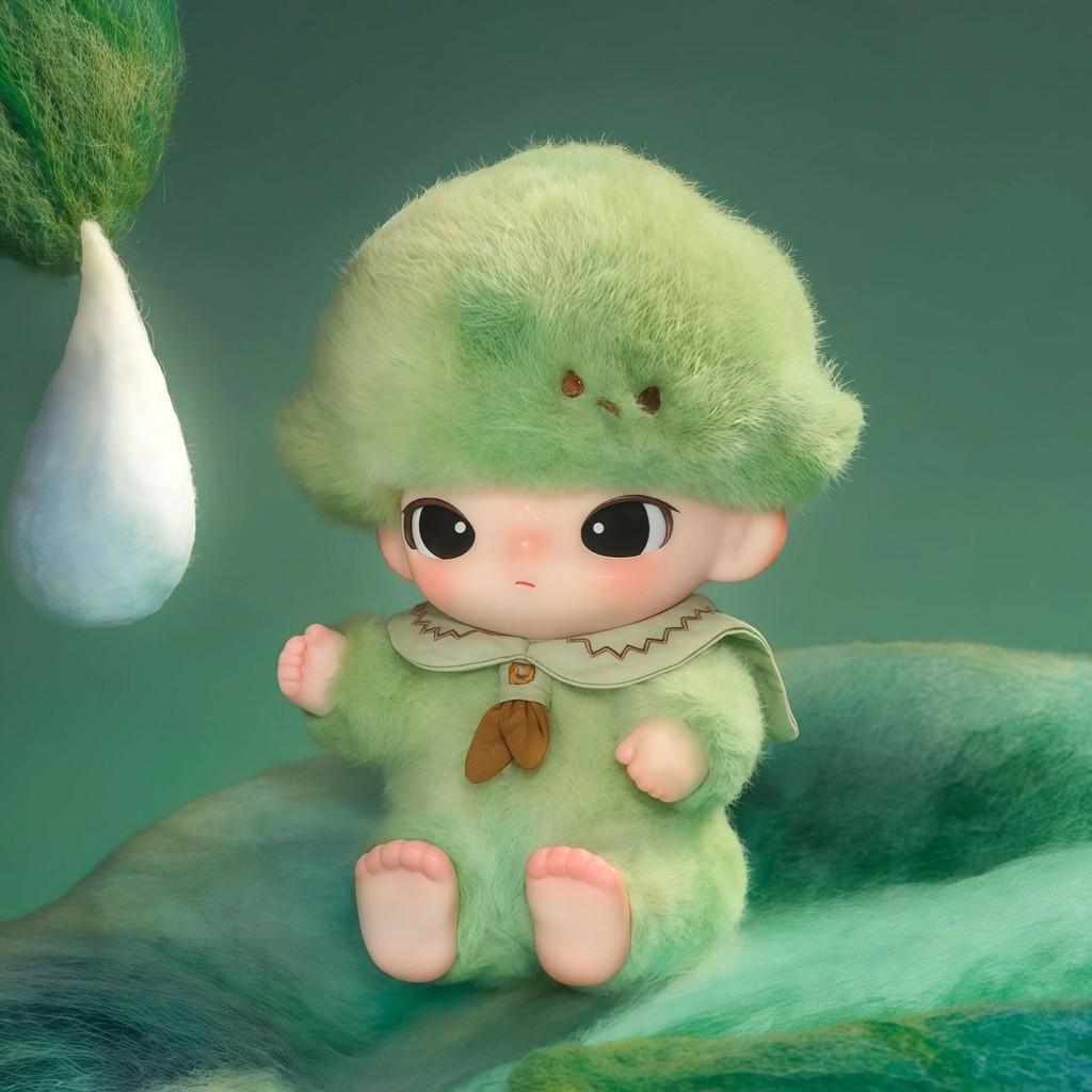Dimoo Birth Diary Series Plush Keychain Toy For Kids And Teens