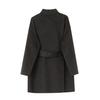 2025 Fall/Winter Women's Cashmere Wool Loose Mid-Length Double-Sided Coat
