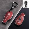 VFO1   For Mercedes-Benz TPU Car Key Cover E-Class/Class E300L/C260L/A200L Car Key Decorative Leather Pattern All-Pack Protective Case