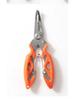 Stainless Steel Multifunctional Bent Nose Fishing Pliers with Scissors and Dyneema Line Cutter