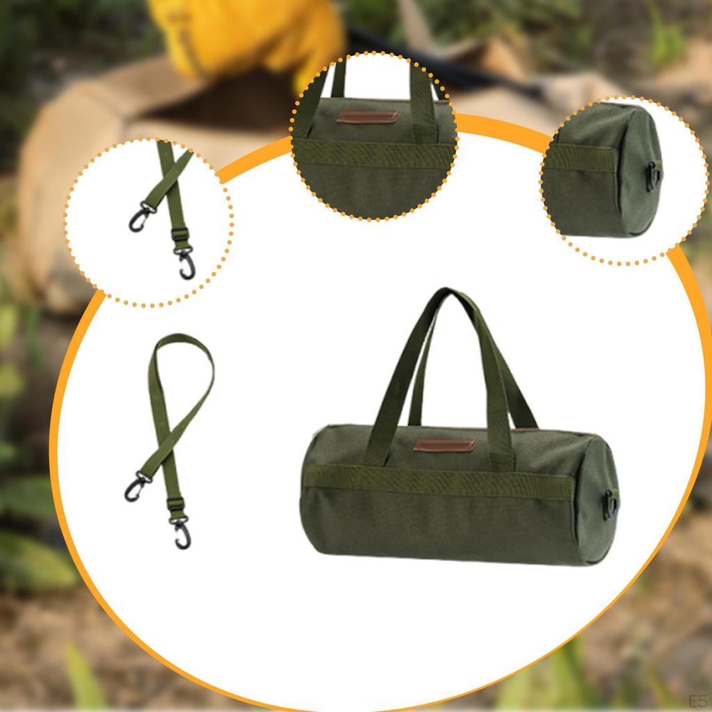 Heavy Duty Bag for Tent Stakes And Poles with Carrying Strap