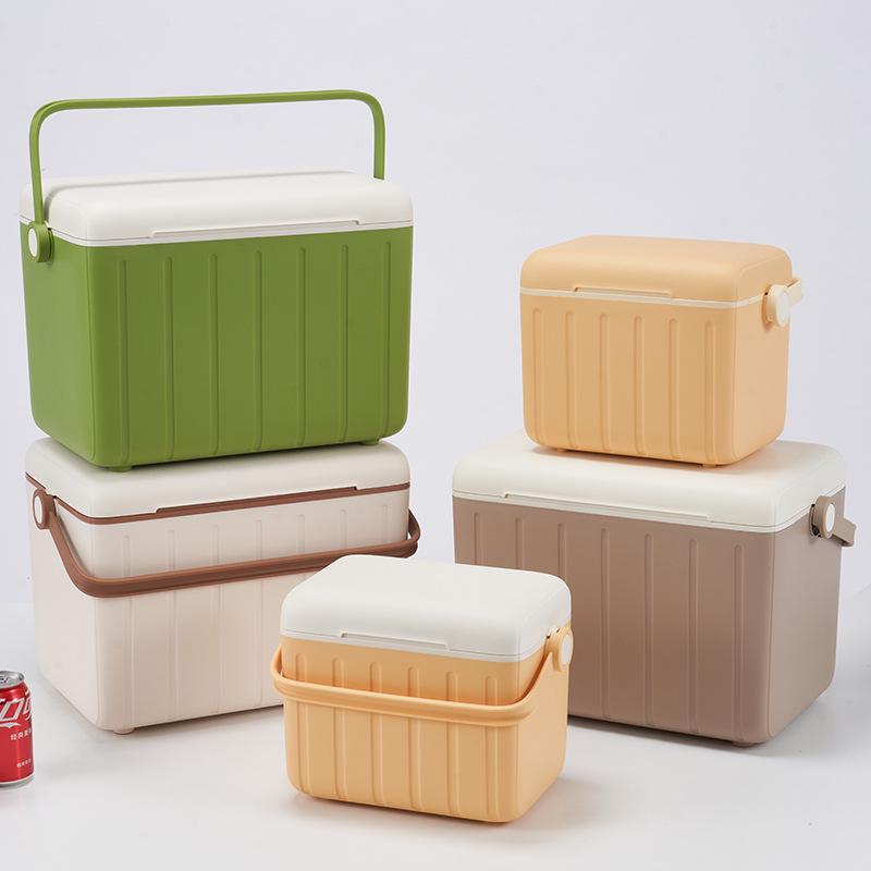 Portable 18L Insulated Cooler Box for Camping & Fishing - Ice Storage Bucket for Picnics & Gifts