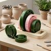 Pottery Class Practice Equipment Foot Ring Tools Set, 6 Sizes Clay Base Aligner Templates, Handmade Set Shaping for Ceramic Mugs Bowls Vases,