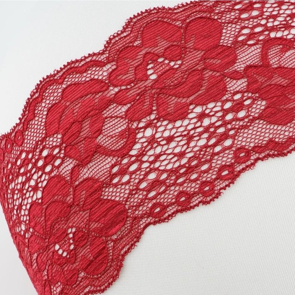 Solid Color Lace Floral Headbands Korean Mesh Elastic Hair Bands Headwear