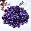 Natural Amethyst Gravel: Smooth, Deep Purple Crystal Stones for Aquarium or Flower Pot Decoration
