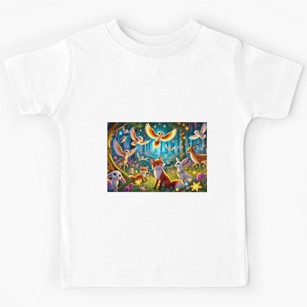 Enchanted Forest and Fantastic Beasts Kids T-Shirt 170