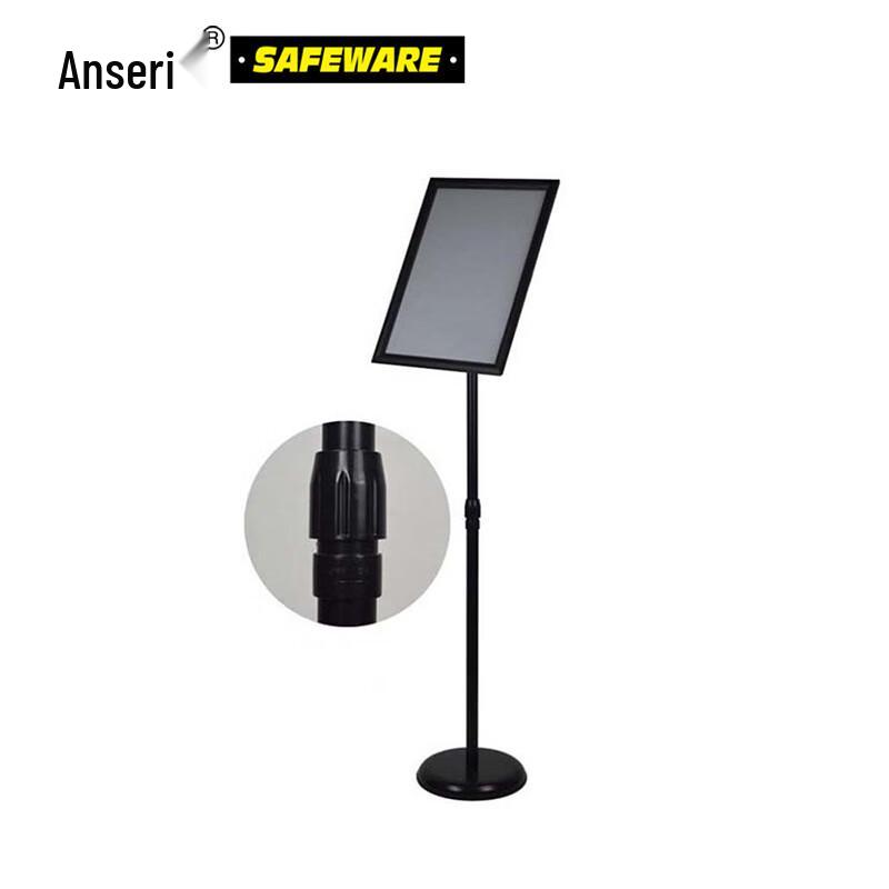 Support d'affichage A4 en acier inoxydable Anserui