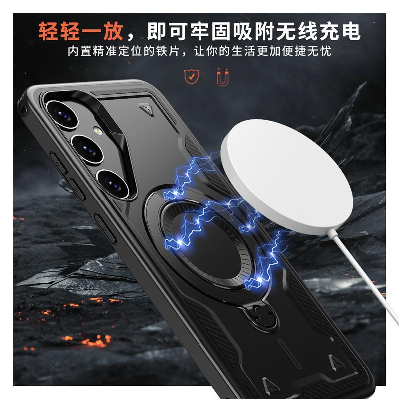Applicable to Samsung S11ultra mobile phone case magnetic rotating bracket wireless charging A11/A11/A11 protective case