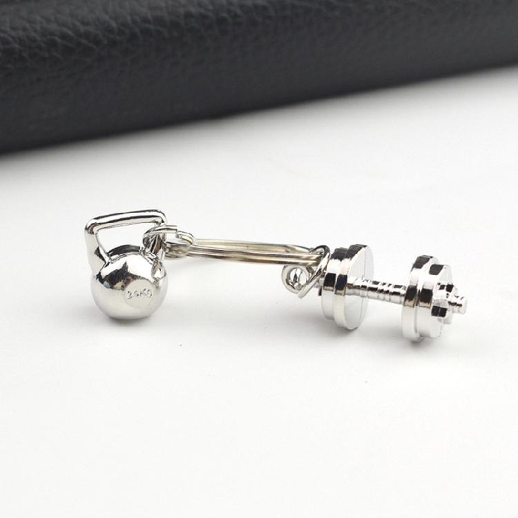 Ideal Present Dumbbell Keychain For Health Concerned Individuals Perfect For Partners Or Personal Motivation