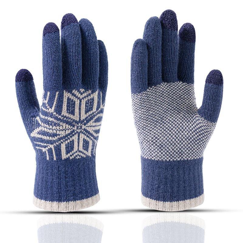 

Зимние теплые мужские перчатки флисовые утолщенные нитки вязаные перчатки с анисом для верховой езды с полными пальцами перчатки для верховой езды вязаные перчатки