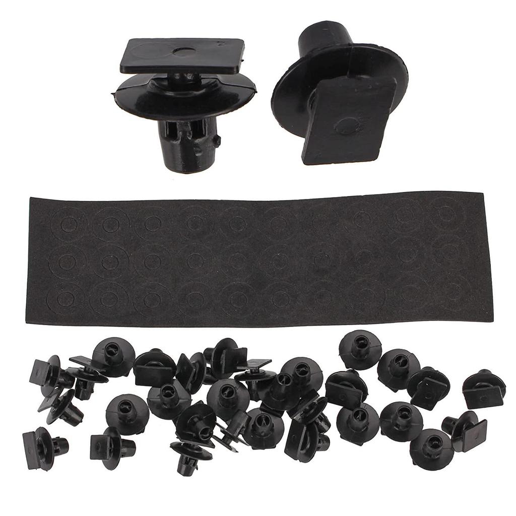 30pcs Rocker Panel Molding Clips for Infiniti/Nissan (Part 76882-EG01A)