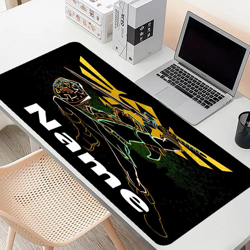 Custom Name Personalized The Legend of Zelda Pattern Mousepad, Laptop PC Desk Mat, Decorative Desk Mat for Home Keyboard Pad Gift