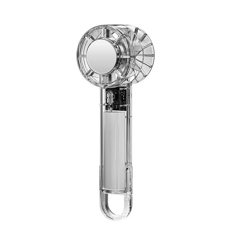 Portable USB Rechargeable High-Wind Ice Pack Fan with Cooling Technology