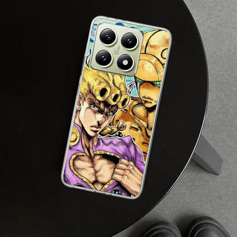 JoJo Adventure Giorno Giovanna Phone Case Cover for Xiaomi Redmi Note 15 14 13 12 11 Pro Plus 14S 12S 11S 11T 11E 10S 10 Customi