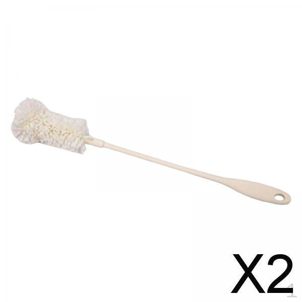 

High Quality Cup Brush with Sponge for Glassware, Comfortable Handle , White, 2 Pcs