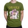 Men's T-Shirt Drizzy Drake Retro Graphic Leisure Cotton Tee Shirt Short Sleeve T Shirt Round Collar Clothing Summer