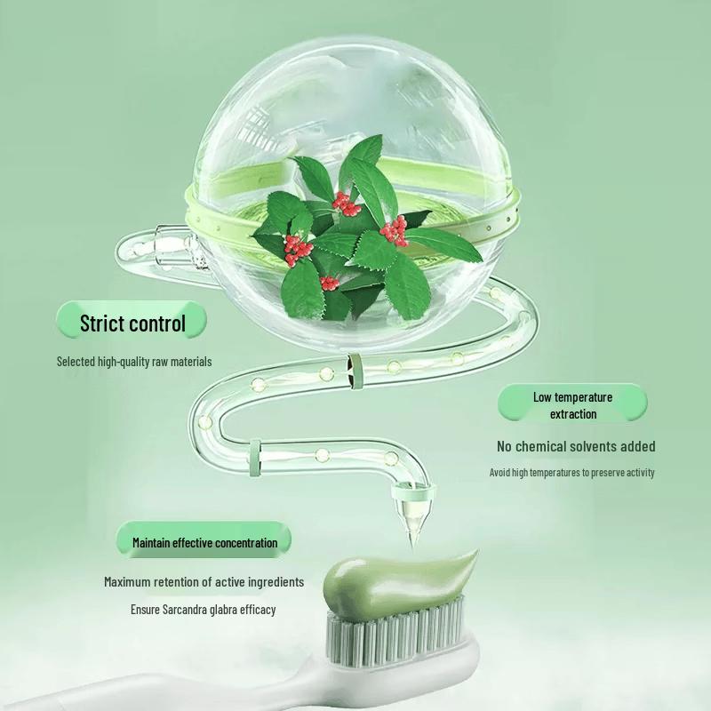 Cao Shan Hu Spearmint Herbal Toothpaste