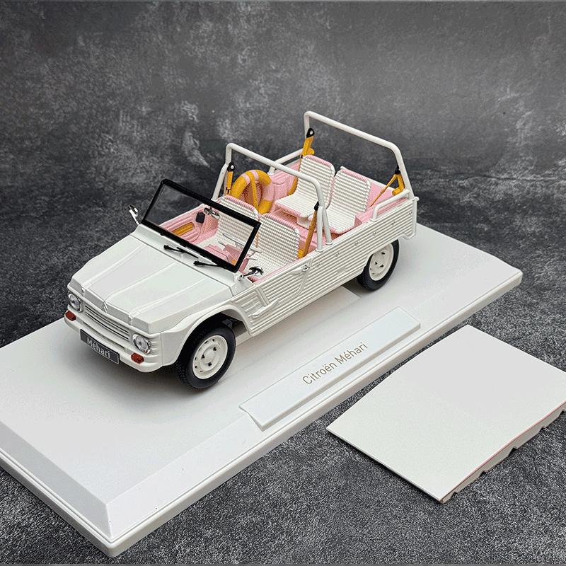 NOREV diecast model 1/18 Citroën mehari 2023  car model static display holiday gift collection