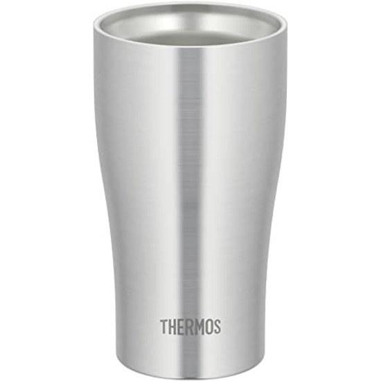 Thermos Vacuum Insulated Tumbler 400ml Stainless Steel Gentle Rounded Edge Dishwasher Safe Bottle Structure Heat Retention Cold JDQ-400 S