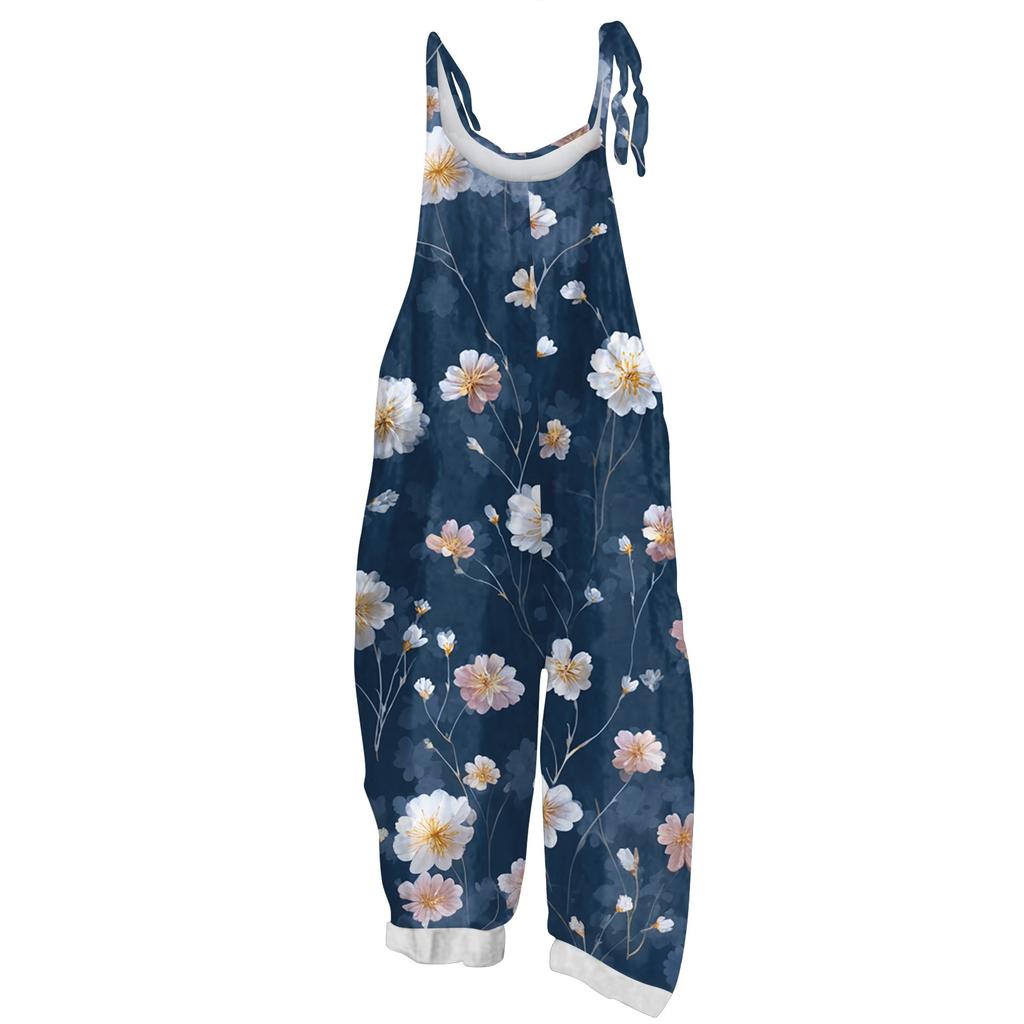 Women's Fashion Casual Loose Christmas Printed Wide-Leg Sweatpants