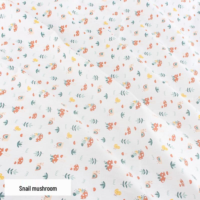 Strictly Selected Floral Print Cotton Twill Fabric for Baby Dress & Kids' Bedding