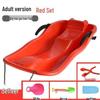 Durable Snowboard for Adults & Kids - Multi-Use Sled, Skateboard, and Sandboard with Cushion and Brake