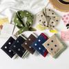 Polka Dot Small Square Scarf, Spring And Autumn Cotton Small Silk Scarf, Headscarf, Breathable And Versatile Decorative Scarf, Scarf, Headscarf.