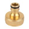 Fitting Hose Tap Connector Garden Adapter Golden Replacement Tap Faucet Water Pipe Connector 36*31mm Accessories