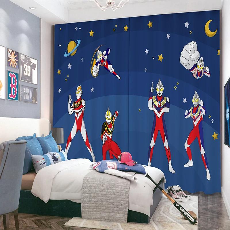 Tenda Camera dei Bambini Camera da Letto Ragazzo Nuova Tenda Cartone Animato Auto Gancio Parasole Alta Ombreggiatura Nuova Moda Varie Fantasie Multicolore