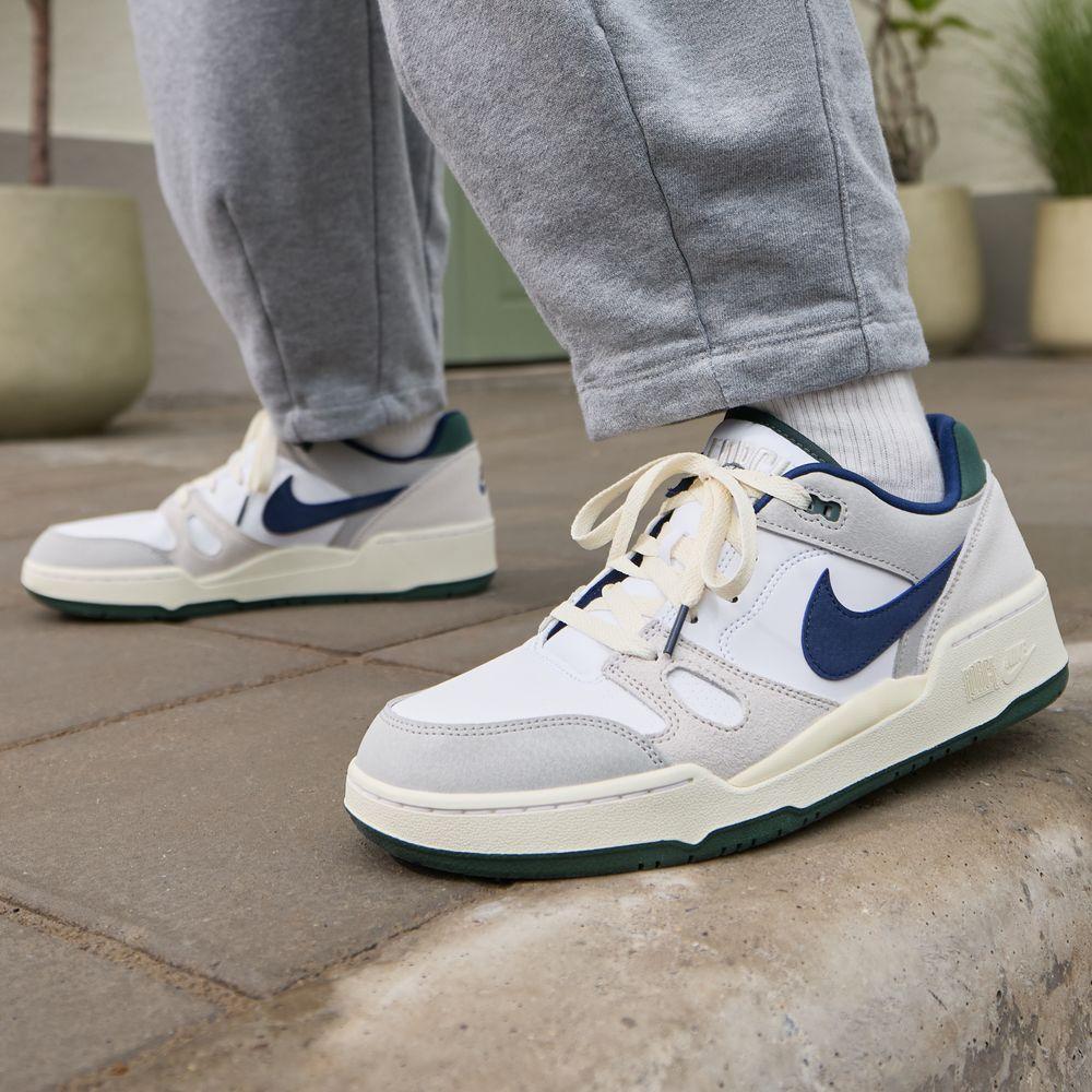 Nike Full Force Low Белый Полуночный Синий Зеленый 42.5