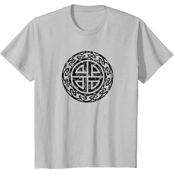 Vintage Protection Shield Knot Celtic Norse Viking T-Shirt T-Shirt