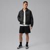 Men's Jordan Jackets Men's Black Gray Color Lapel Moderate