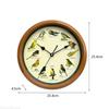 Original Singender Vogel Wanduhr Wandbehang Dekor Dekorative Vogeluhr mit Ton für Küche