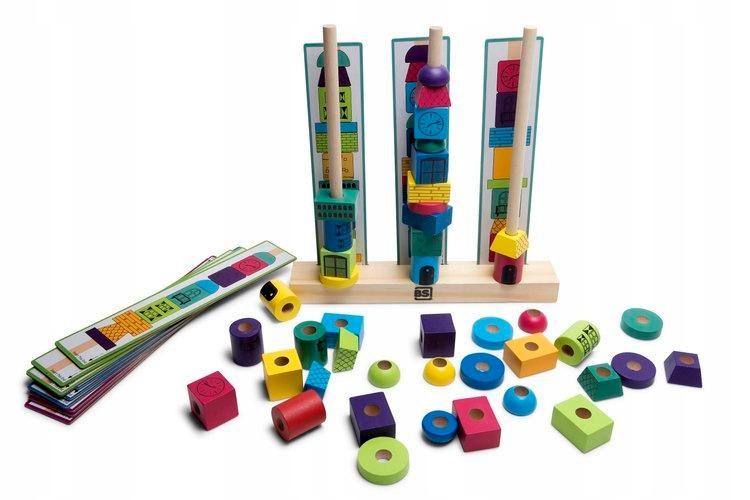 BS Toys Wooden Puzzle Tower