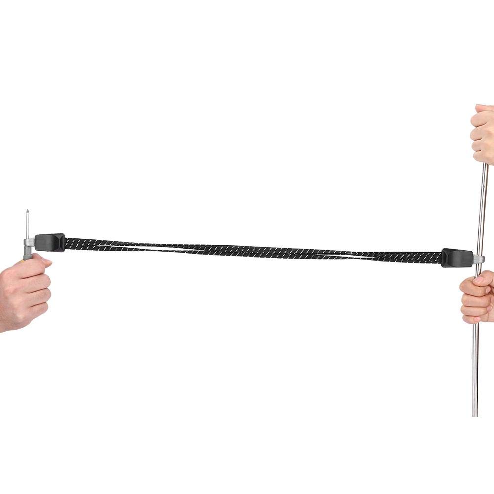 VGEBY Bicycle Luggage Rope, Cargo Bands, Elastic High Strength, Elastic Hook, Prevent Luggage Drop