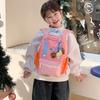 Toddler School Bag With Cartoon Print And Comfortable Archshaped Shoulder Straps For Education