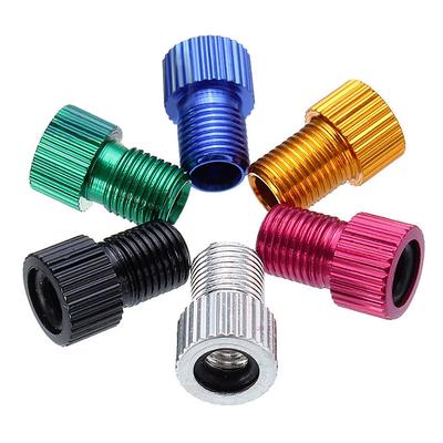 5PC Presta to Schrader Valve Adapter Converter Road Cycle Bike Bicycle Pump Tube