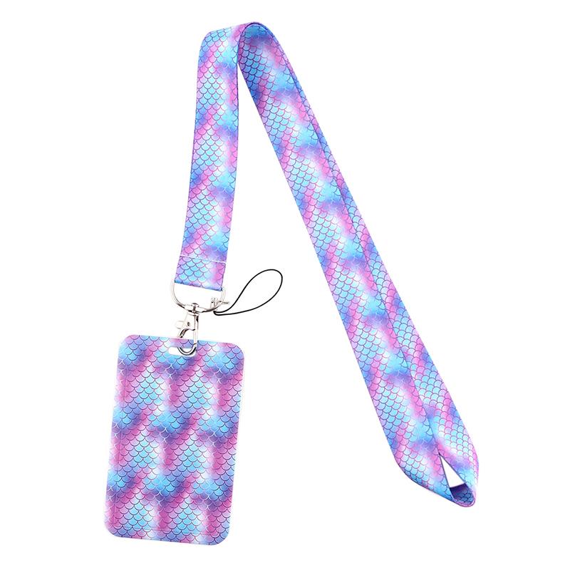 Yoga Sakura Credential Holder Little daisy Lanyard for Key Cute Neck Strap Card ID Badge Holder Key Chain Accessories Wholesale