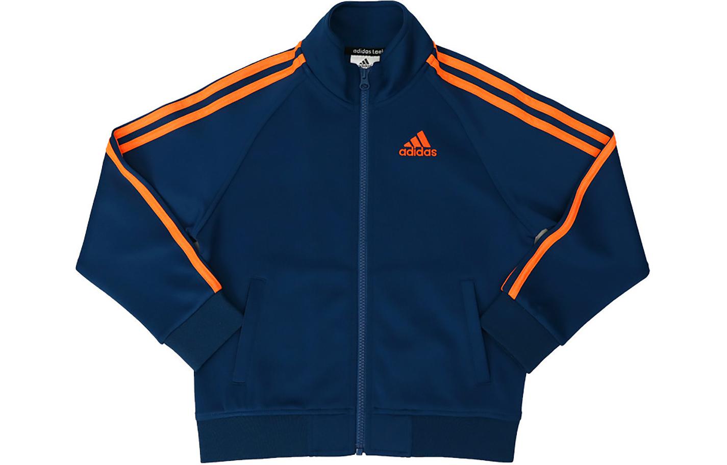 Куртки и пальто Adidas Синие Детские TR30JK-BO 110